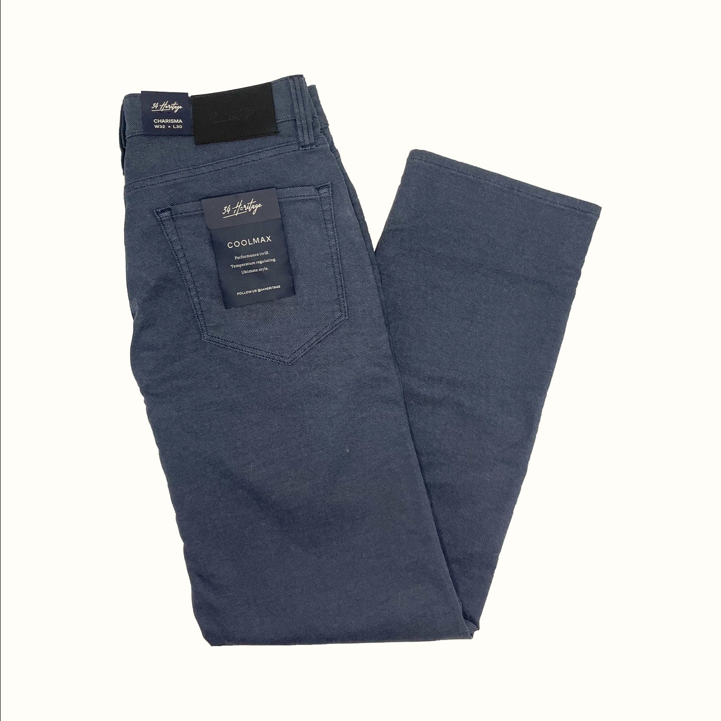 Charisma 5pkt Coolmax Slack, Navy