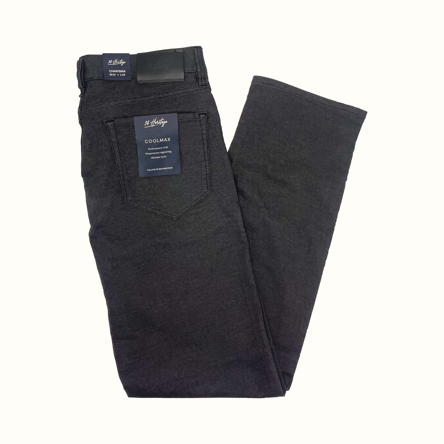 Charisma CoolMax 5pkt Pant, Black