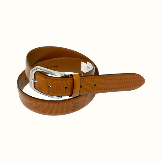 Micro Perf' Belt, Tan