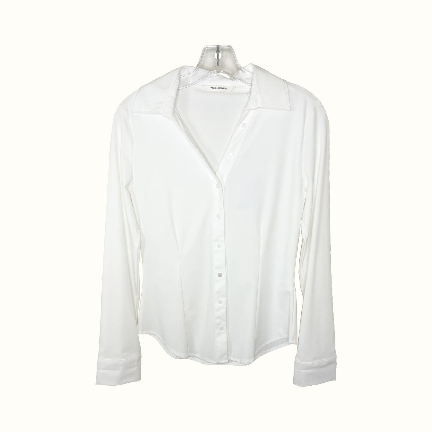 Luxe Long Sleeve Blouse, White