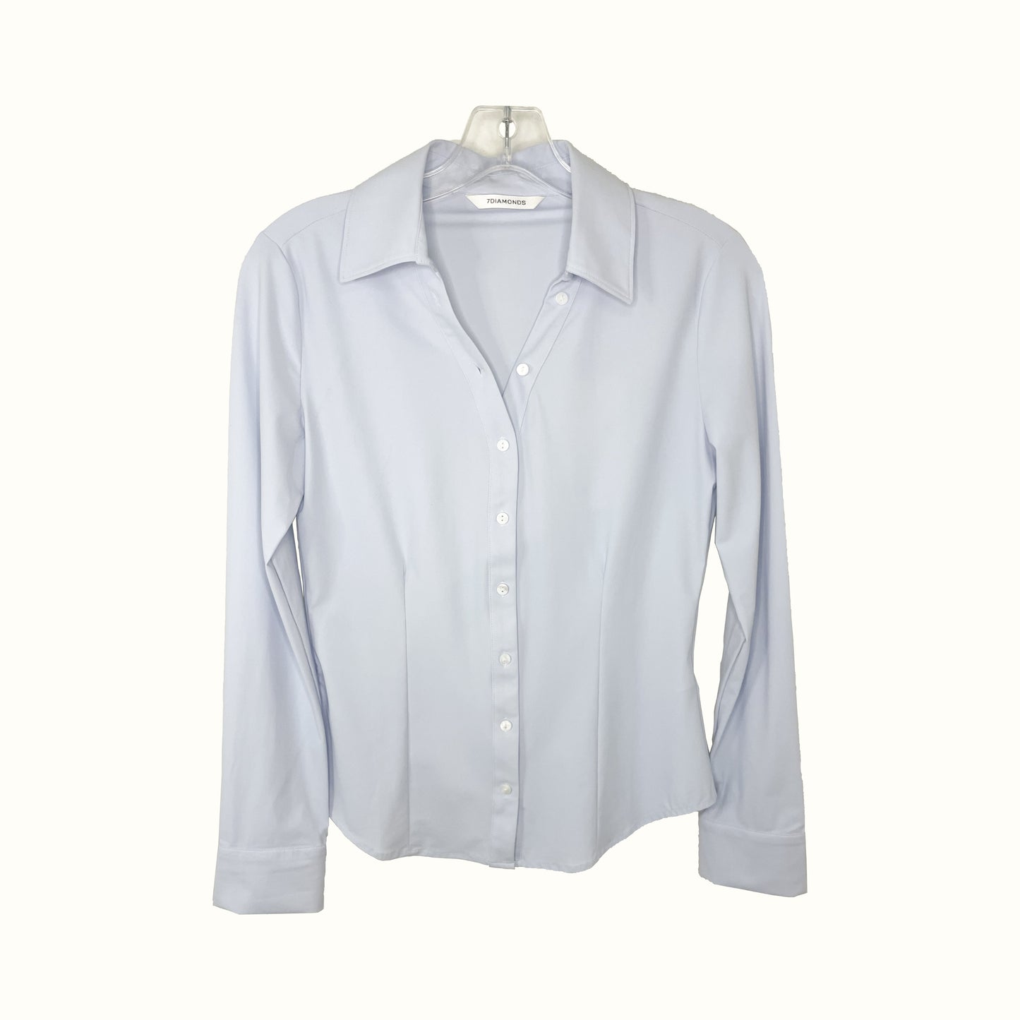 Luxe Long Sleeve Blouse, Lt. Blue
